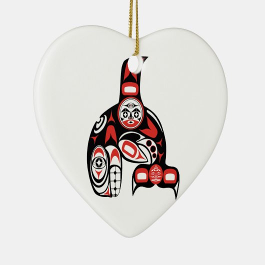 GERADE WEG VOM UFER KERAMIK ORNAMENT (Rechts)