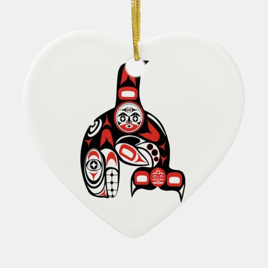 GERADE WEG VOM UFER KERAMIK ORNAMENT (Vorne)