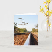 Gerade Wege Karte (Gelbe Blume)