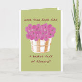 Gerade weil karte (Vorderseite)