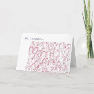 Gerade weil…. Liebe I Sie Karte