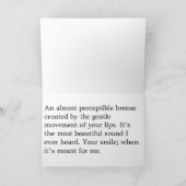 Gerade weil Sammlung Karte (Innenseite)