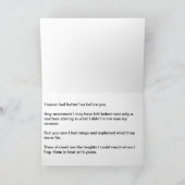 Gerade weil Sammlung Karte (Innenseite)