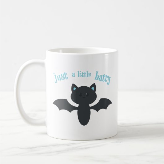 Gerade wenig Batty - Tasse (Links)