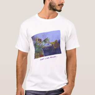 Gerade wie Meilen. T-Shirt