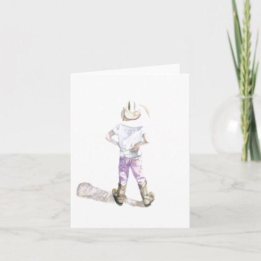 Gerade wie Vati Karte (Vorderseite)