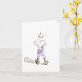 Gerade wie Vati Karte (Gelbe Blume)