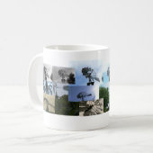 Gerade Windmühlen Kaffeetasse (Vorderseite Links)