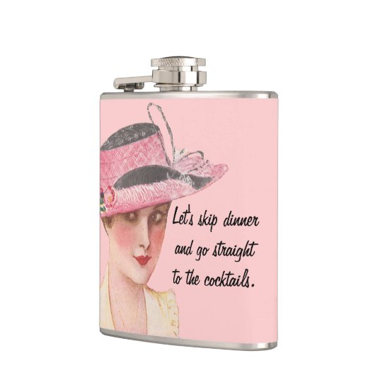 Gerade zu den Cocktails Flachmann (Links)