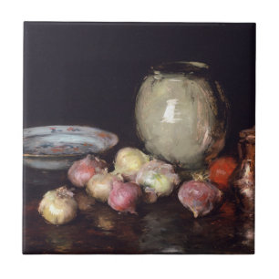 Gerade Zwiebeln Fliese