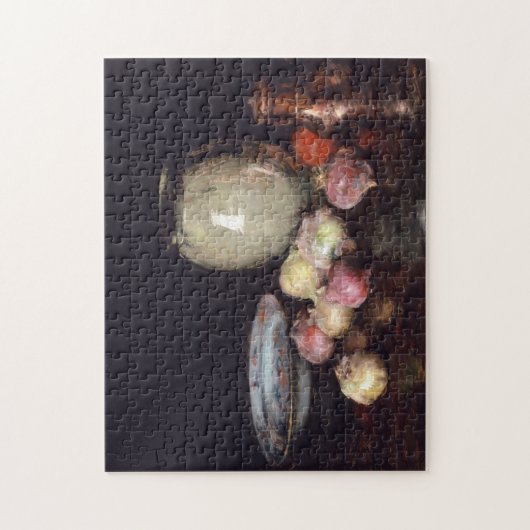 Gerade Zwiebeln Puzzle (Vertikal)