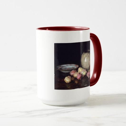 Gerade Zwiebeln Tasse (VorderseiteRechts)