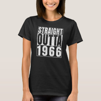 Geradeaus 1966 57 Jahre alt Vintag 57. Bir T-Shirt