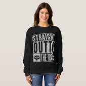 Geradeaus aus dem Müll Sweatshirt (Vorne ganz)