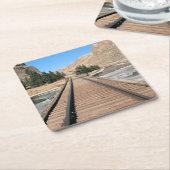 Geradeaus - Bergbahn Untersetzer (angewinkelt)