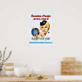 Geradeaus bis zur Spitze am schnellsten bis 5 Kont Poster (Küche)