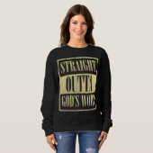 Geradeaus Christliches Wort Gottes Sweatshirt (Vorne ganz)