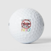 geradeaus golfball (Vorderseite)