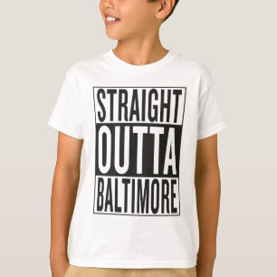 geradeaus nach Baltimore T-Shirt