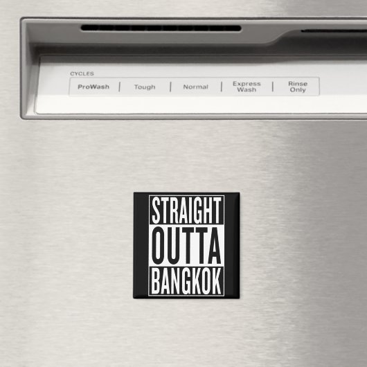 geradeaus nach Bangkok Magnet (In Situ (Geschirrspüler))