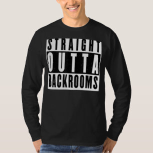 Geradeaus Outta Backrooms Creepy Story Dark Horror T-Shirt