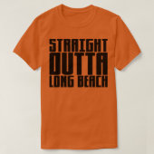 Geradeaus zum Long Beach 1 T-Shirt (Design vorne)