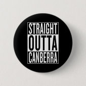 Geradeausfahrt Canberra Button (Vorderseite)