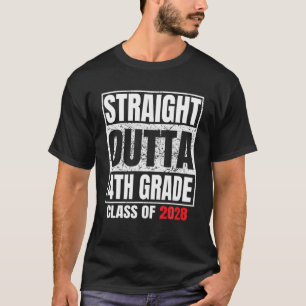 gerader Abschluss der 4. Klasse Grad Grad Grad T-Shirt