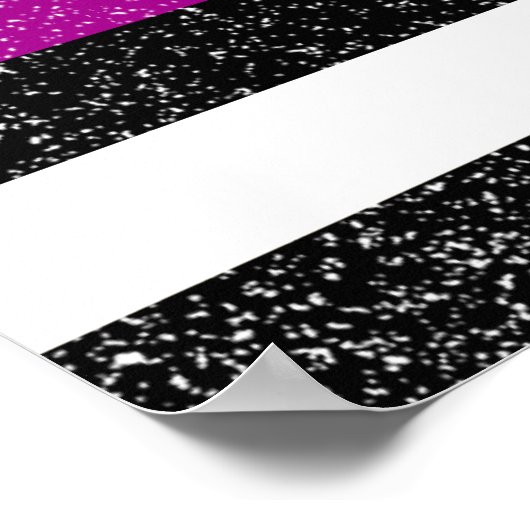 Gerader Allesstolz bekümmert Poster (Ecke)