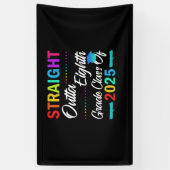 Gerader Ausgang 8. Klasse des Abschlusses 2025 Banner (Vertikal)
