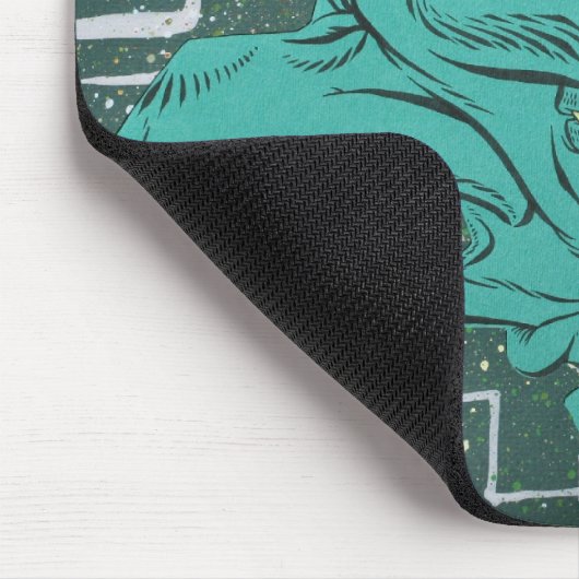 Gerader Gangster Macks 11 Mousepad (Ecke)