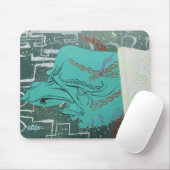 Gerader Gangster Macks 11 Mousepad (Mit Mouse)