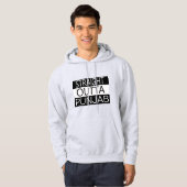 gerader outta punjab india desi persona hoodie (Vorne ganz)
