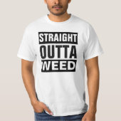 GERADER OUTTA UNKRAUT-T - SHIRT (Vorderseite)