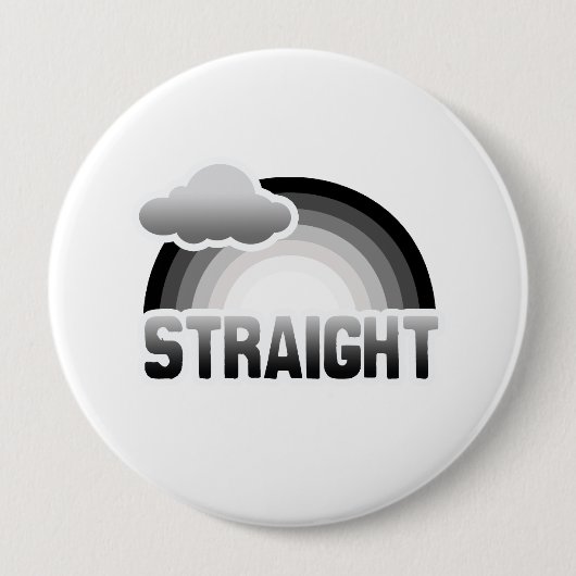 GERADER REGENBOGEN BUTTON (Vorderseite)