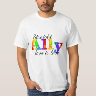 Gerader Verbündet-Heirat-Gleichheits-T - Shirt