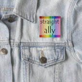 Gerader Verbündet-Knopf Button (Beispiel)