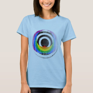 Gerader Verbündet-Knopf distressed.png T-Shirt