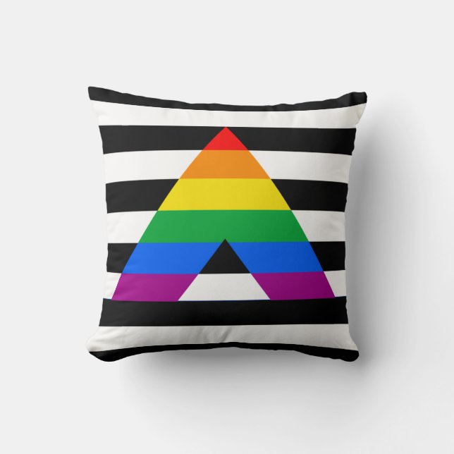GERADER VERBÜNDET-STOLZ 2014 PRIDE.png Kissen (Vorderseite)