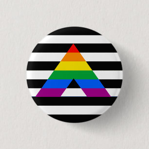 Gerader Verbündet-Stolz Button