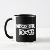 Gerades hohes DGAF Tasse (Links)