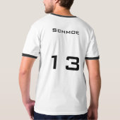 Gerades Lampin - Schmoe T-Shirt (Schwarz voll)