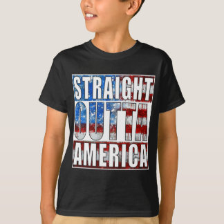 Gerades Outta Amerika T-Shirt