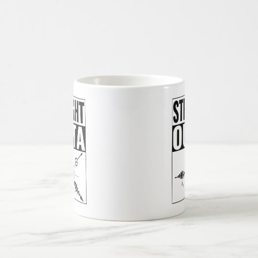 Gerades Outta CERN Kaffeetasse (Mittel)