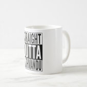 gerades outta Kathmandu Kaffeetasse (VorderseiteRechts)