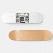 gerades outta Philadelphia Skateboard (Horizontal)