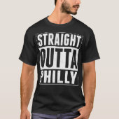 Gerades Outta Philly T-Shirt (Vorderseite)