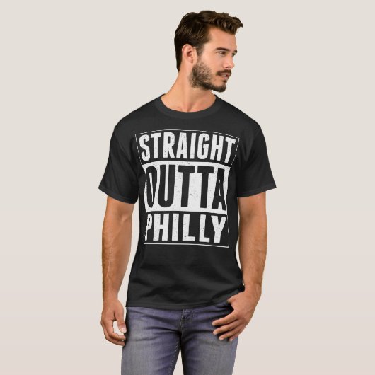 Gerades Outta Philly T-Shirt (Vorne ganz)