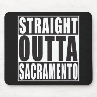 Gerades Outta Sacramento Kalifornien Mousepad