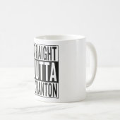 gerades outta Scranton Kaffeetasse (VorderseiteRechts)